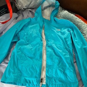 girls north face rain jacket
